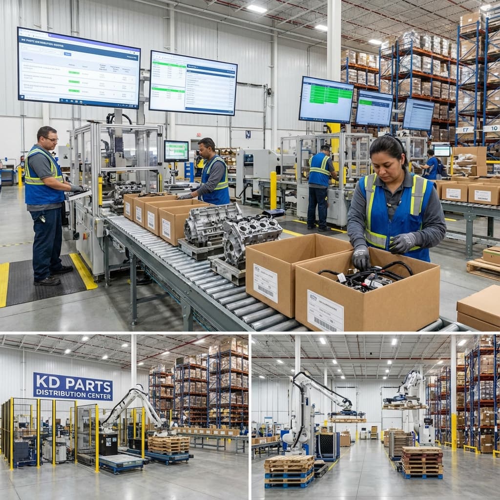 KD 부품 포장 및 용역